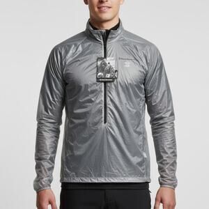 New Black Diamond Mens Deploy Wind Shell Size Small Alloy Super Lightweight